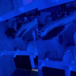 Long-haired blonde sucks her brother's cock deeply